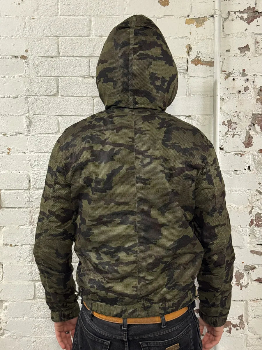 SS2014 Givenchy Khaki Nylon Camouflage Hooded Jacket by Riccardo Tisci GtmjRrp 2