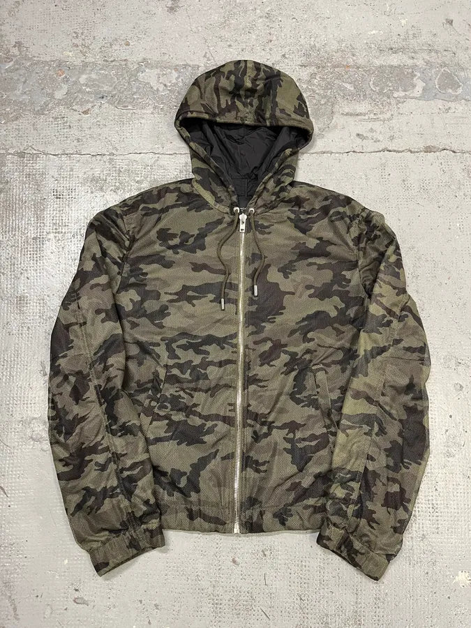SS2014 Givenchy Khaki Nylon Camouflage Hooded Jacket by Riccardo Tisci GtmjRrp 3