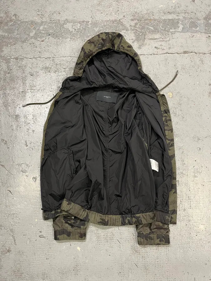 SS2014 Givenchy Khaki Nylon Camouflage Hooded Jacket by Riccardo Tisci GtmjRrp 7