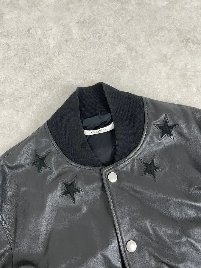 SS2014 Givenchy Star Leather Bomber Jacket by Riccardo Tisci ibNKcWV 4