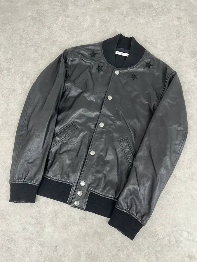 SS2014 Givenchy Star Leather Bomber Jacket by Riccardo Tisci ibNKcWV 3