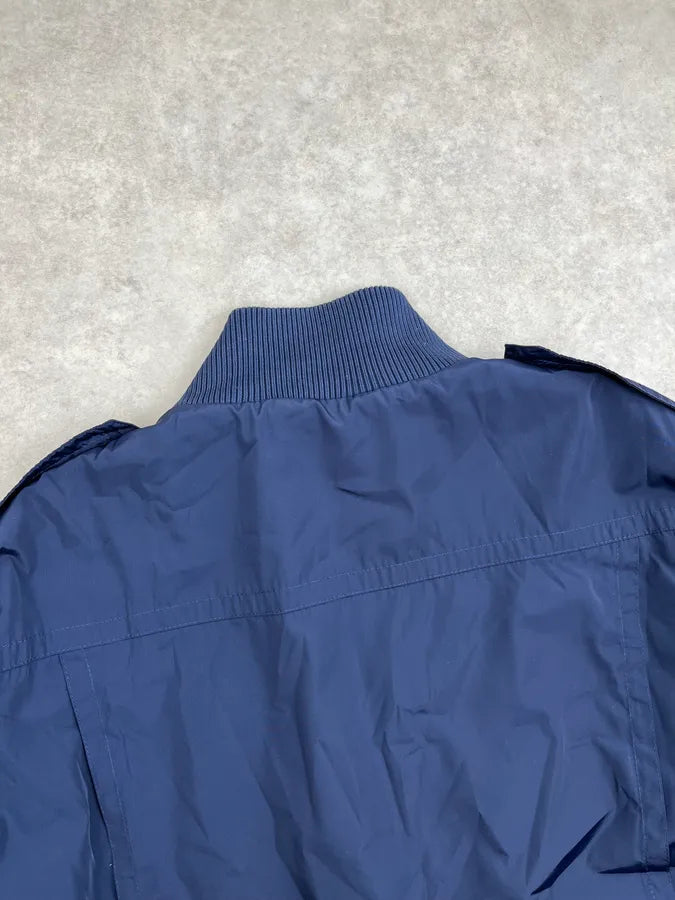 SS2014 Gucci Madonna Navy Nylon Multi-Pocket Jacket by Frida Giannini tpusWXl 10