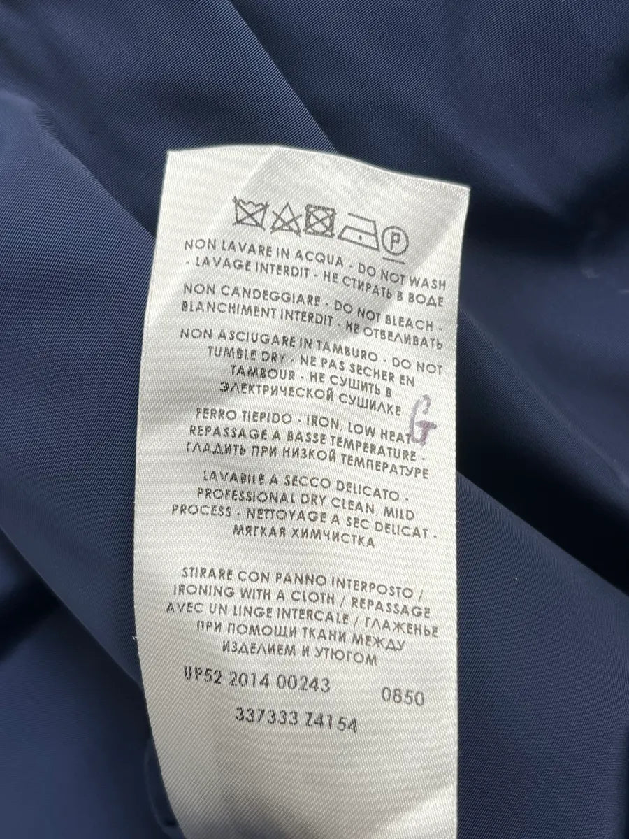 SS2014 Gucci Madonna Navy Nylon Multi-Pocket Jacket by Frida Giannini tpusWXl 8