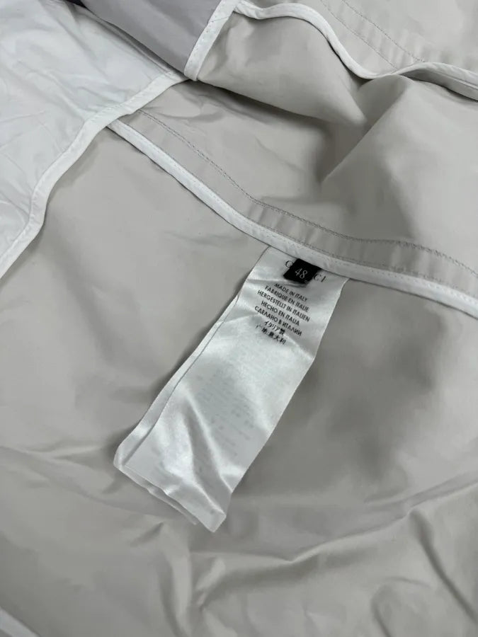 SS2014 Gucci White Light Rain Classy Jacket MjAHZZM 10