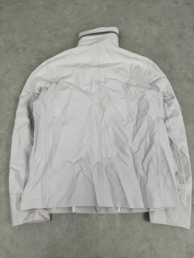 SS2014 Gucci White Light Rain Classy Jacket MjAHZZM 7