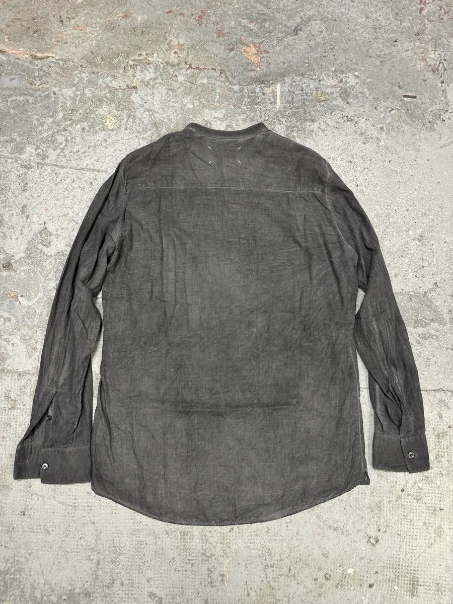 SS2014 Maison Margiela Grey Brut Henley Shirt (L) RuIwmZo 1