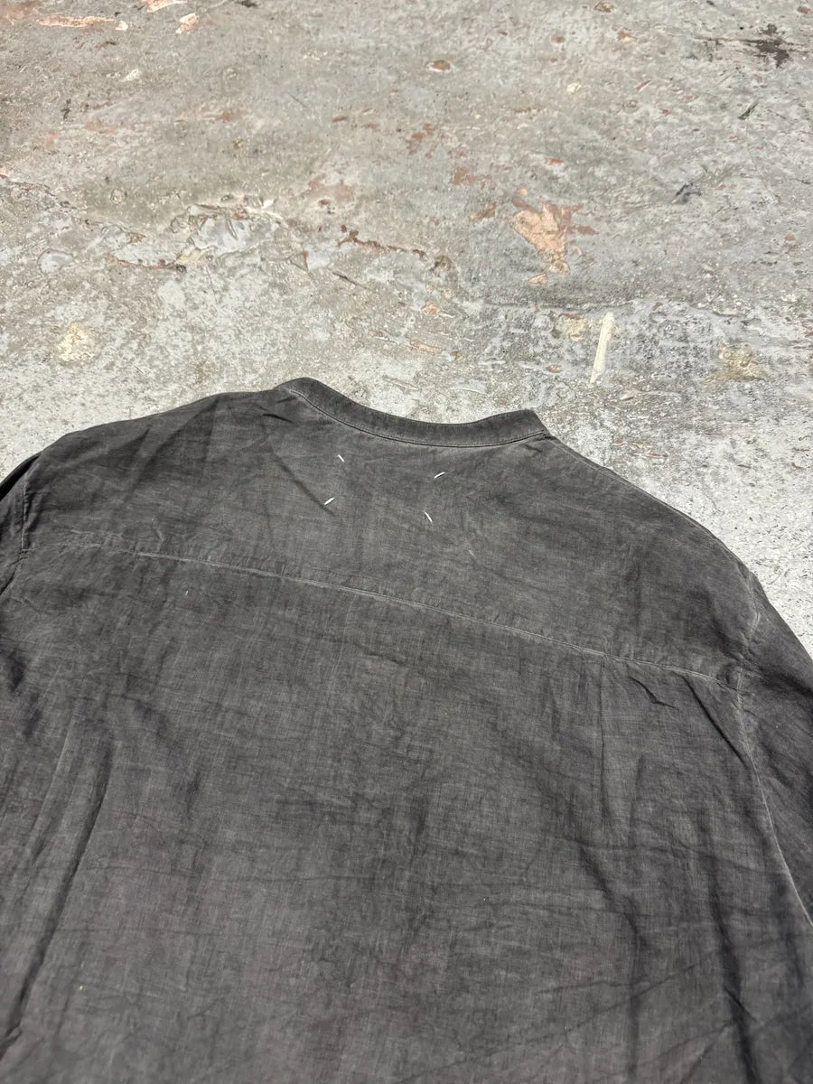 SS2014 Maison Margiela Grey Brut Henley Shirt (L) RuIwmZo 7