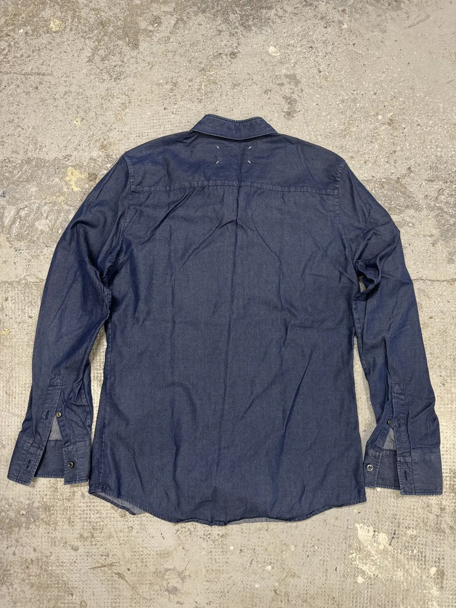 SS2014 Maison Margiela Navy Brut Signature Shirt (S/M) LeoCSob 1