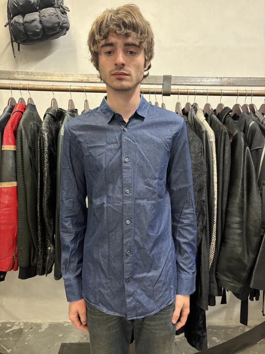 SS2014 Maison Margiela Navy Brut Signature Shirt (S/M) LeoCSob 2