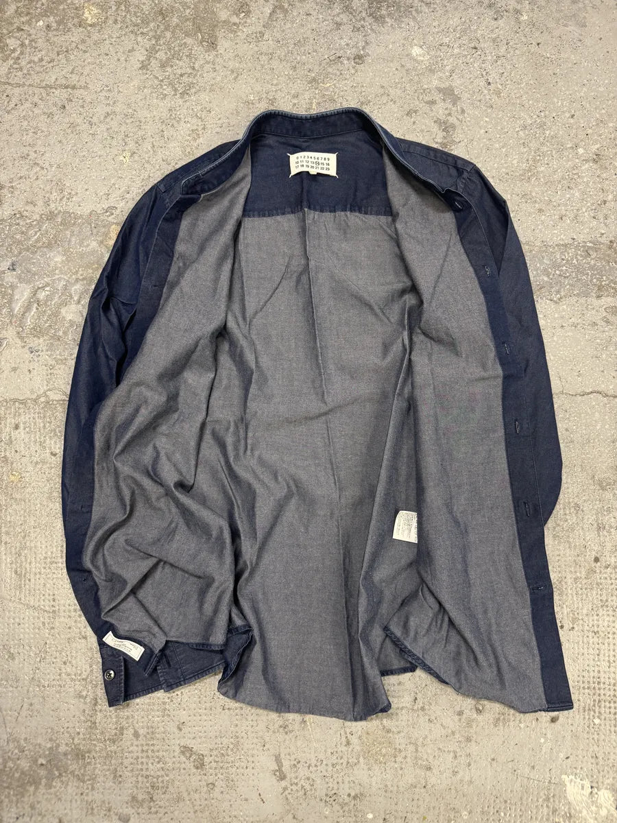 SS2014 Maison Margiela Navy Brut Signature Shirt (S/M) LeoCSob 9