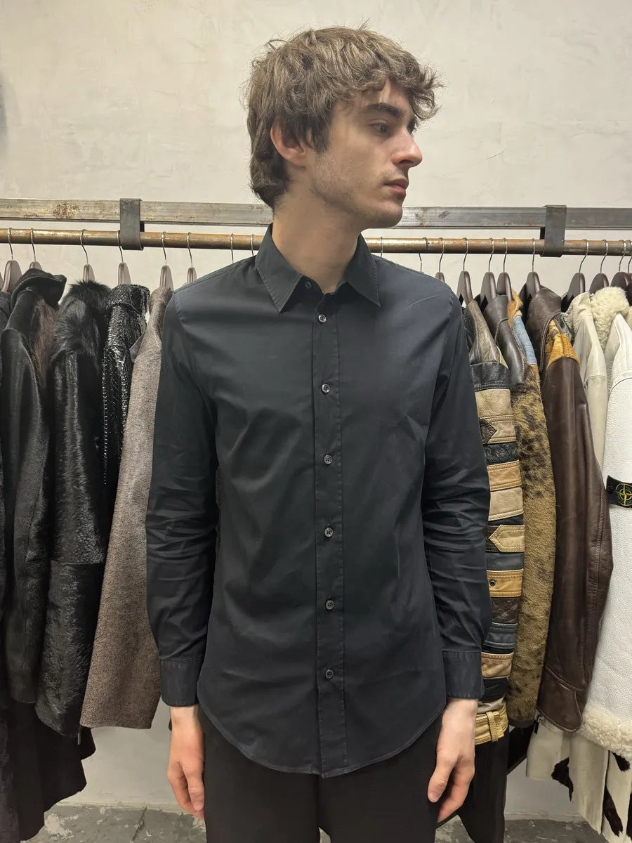 SS2014 Maison Margiela Navy Signature Pure Shirt (S) gxaFmXn 2