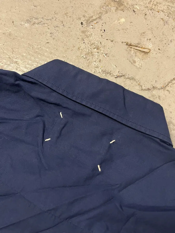 SS2014 Maison Margiela Navy Signature Shirt RYiEIxB 6