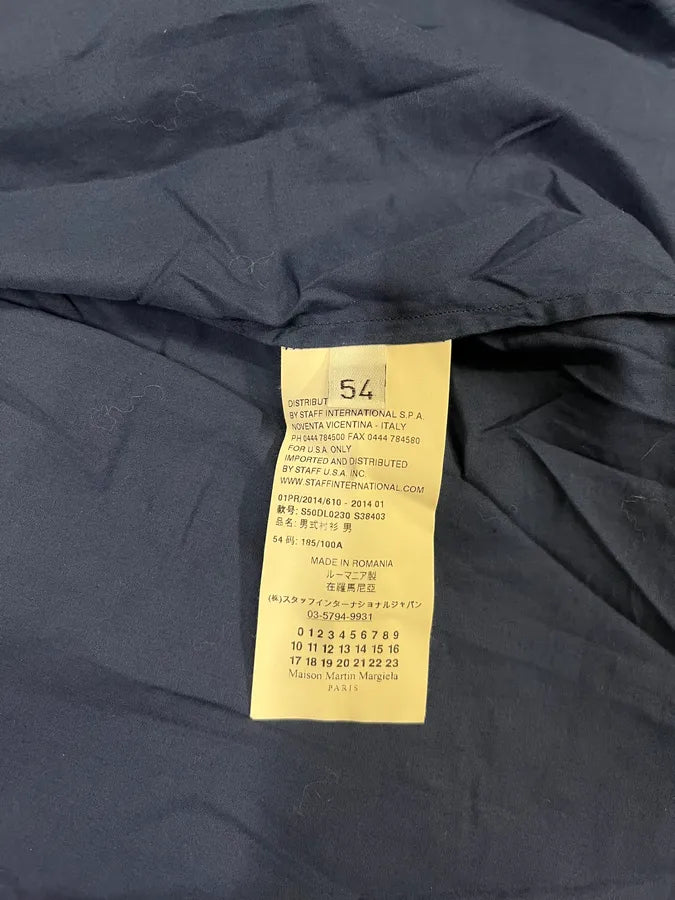 SS2014 Maison Margiela Navy Signature Shirt RYiEIxB 9