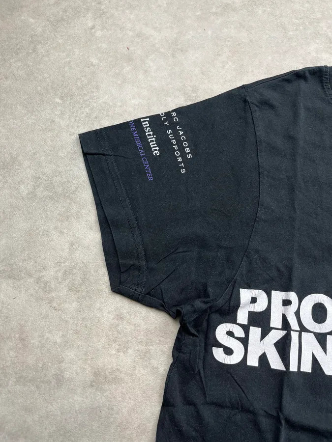 SS2014 Marc Jacobs Get Naked Protect Your Skin Black T-Shirt siaLTQh 5