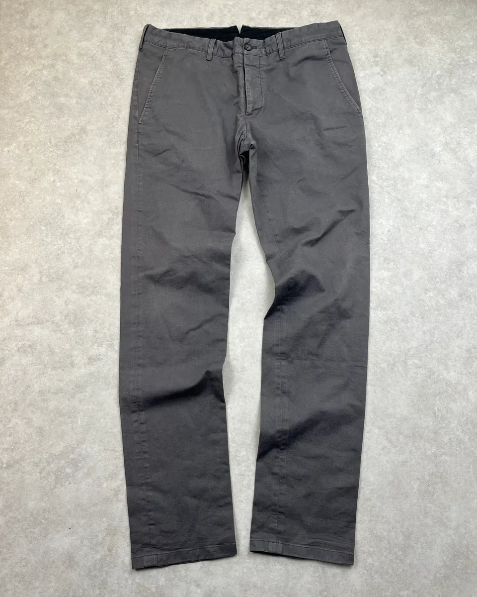 SS2014 Prada Grey Chino Slim Pants BmaeyMr 0
