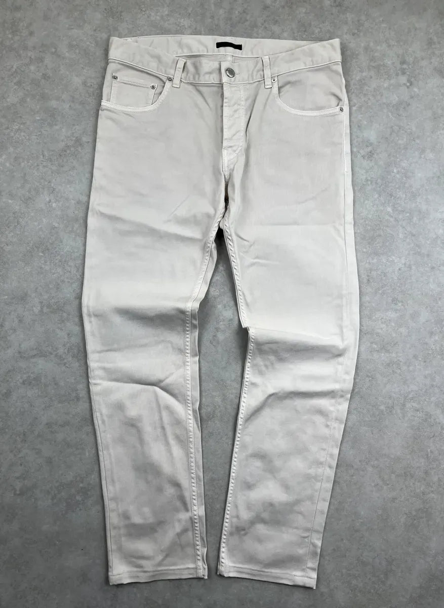 SS2014 Prada Grey Minimalist Jeans uusVzrT 0
