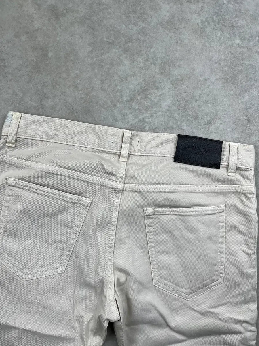SS2014 Prada Grey Minimalist Jeans uusVzrT 6