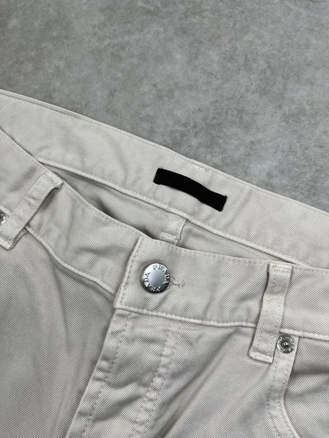 SS2014 Prada Grey Minimalist Jeans uusVzrT 7
