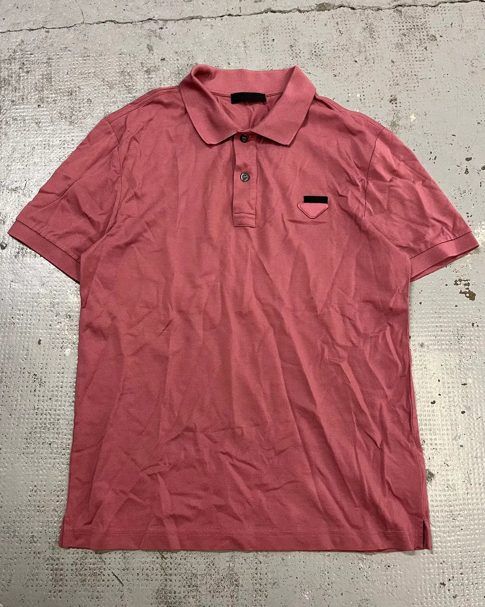 SS2014 Prada Minimalist Pink Polo vIVyZtN 0