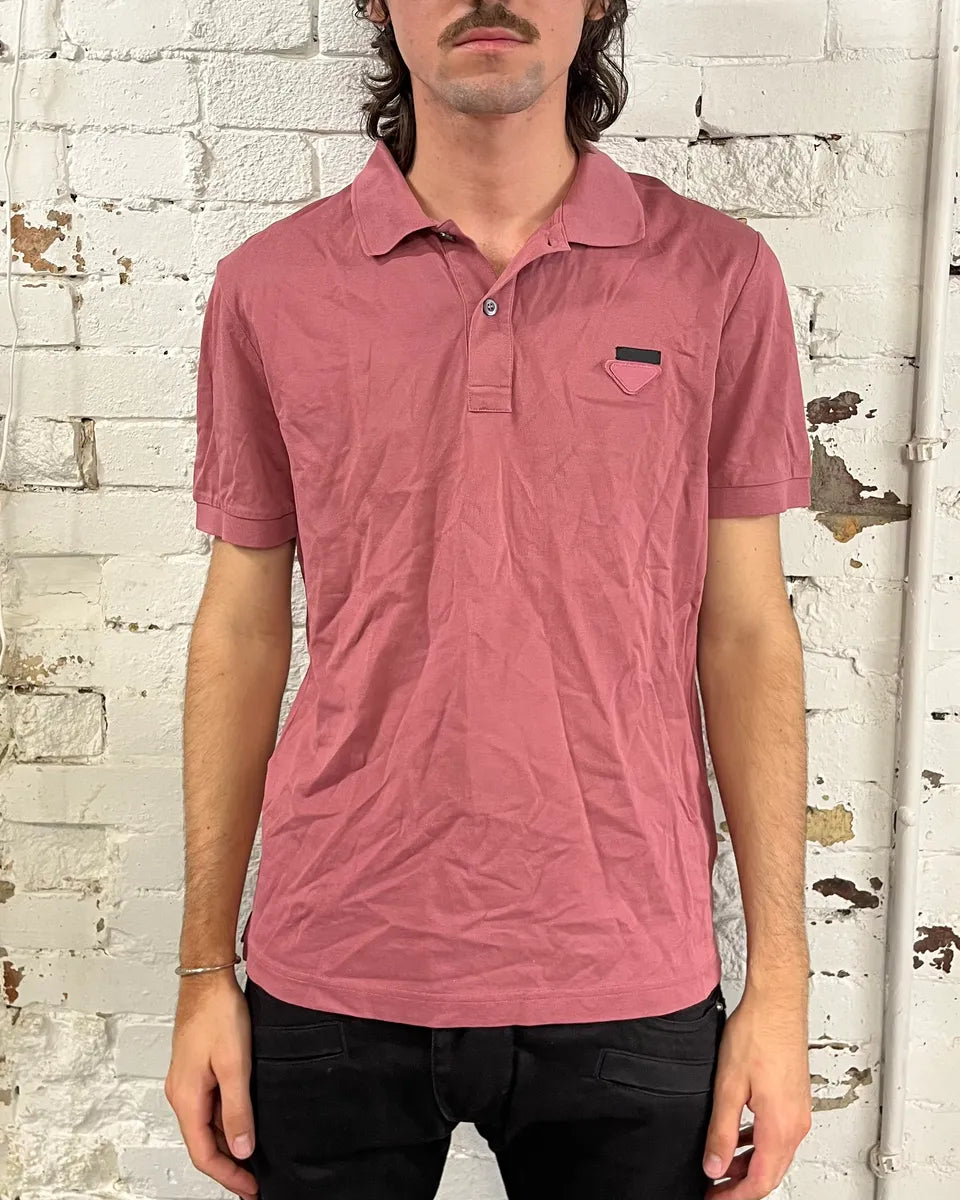 SS2014 Prada Minimalist Pink Polo vIVyZtN 1