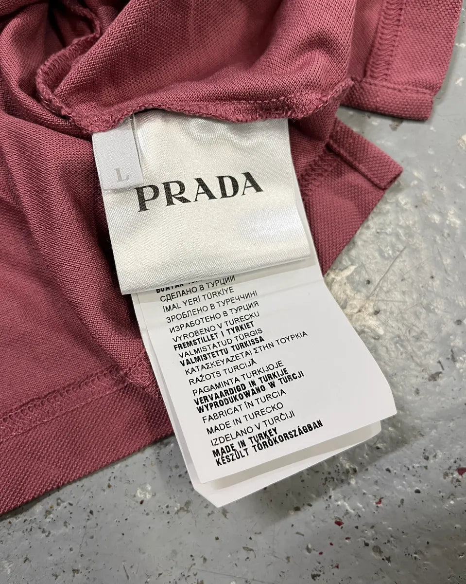 SS2014 Prada Minimalist Pink Polo vIVyZtN 10