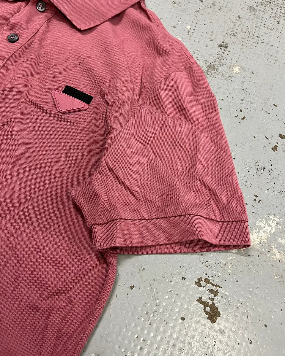 SS2014 Prada Minimalist Pink Polo vIVyZtN 5