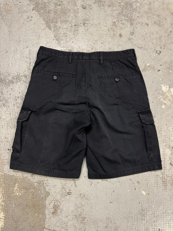 SS2014 Prada Navy Cargo Shorts VaapUhZ 4