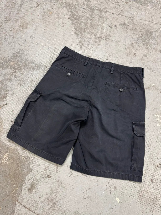 SS2014 Prada Navy Cargo Shorts VaapUhZ 5