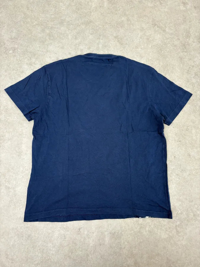SS2014 Prada Navy Human Body T-Shirt irQJEtK 6