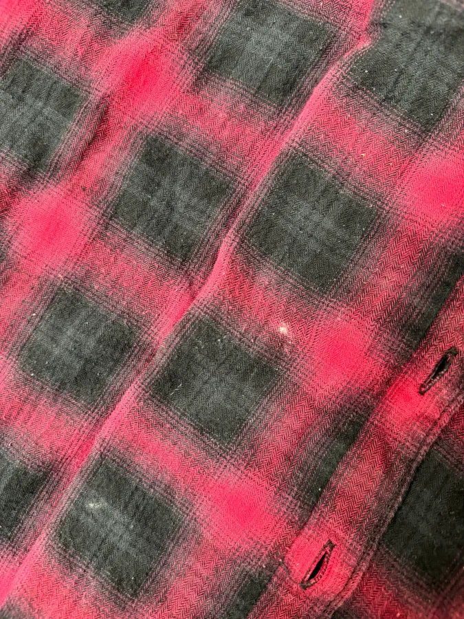 SS2014 Saint Laurent Japanese Red & Black Checkered Shirt by Hedi Slimane xuTIQgj 10