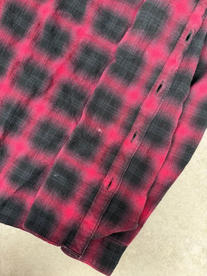 SS2014 Saint Laurent Japanese Red & Black Checkered Shirt by Hedi Slimane xuTIQgj 11