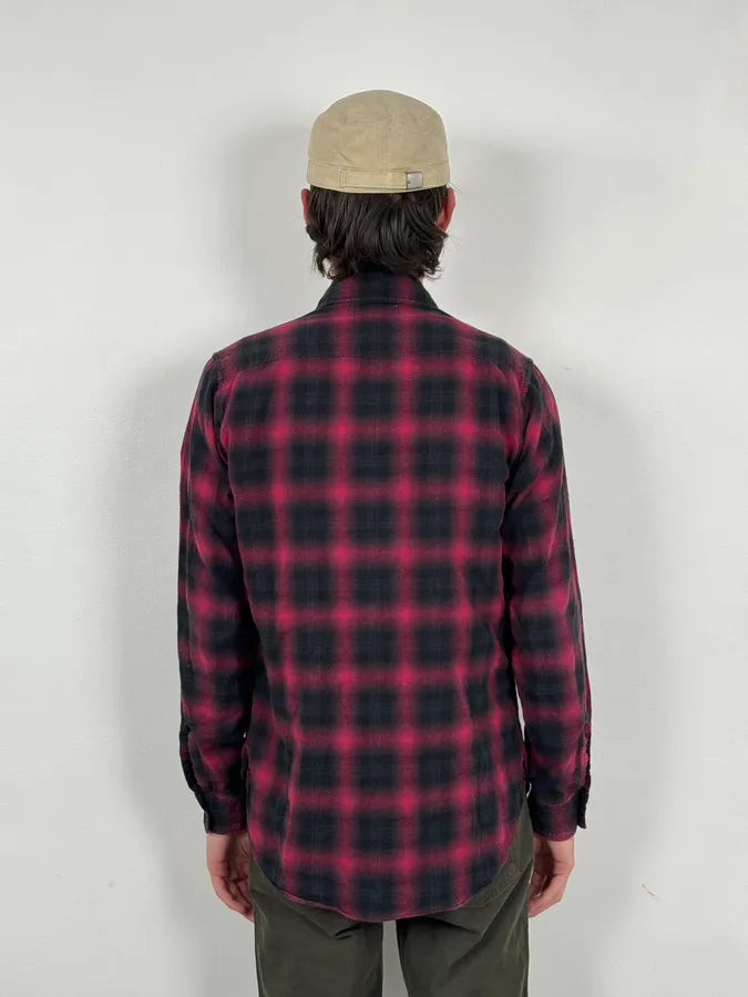 SS2014 Saint Laurent Japanese Red & Black Checkered Shirt by Hedi Slimane xuTIQgj 2