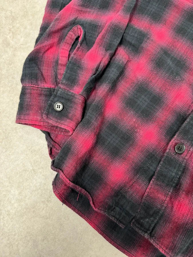 SS2014 Saint Laurent Japanese Red & Black Checkered Shirt by Hedi Slimane xuTIQgj 7