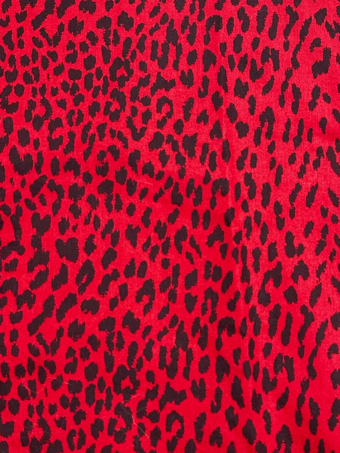 SS2014 Saint Laurent Red Leopard Shirt by Hedi Slimane vKiIaZZ 7