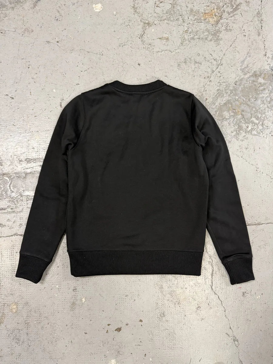 SS2015 Acne Studios Black Vernina B Blur Crewneck Sweater OLyiyPJ 1