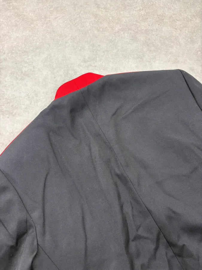 SS2015 Balmain Black Wool Striped Military Buttoned Blazer Jacket ueqUJbf 8