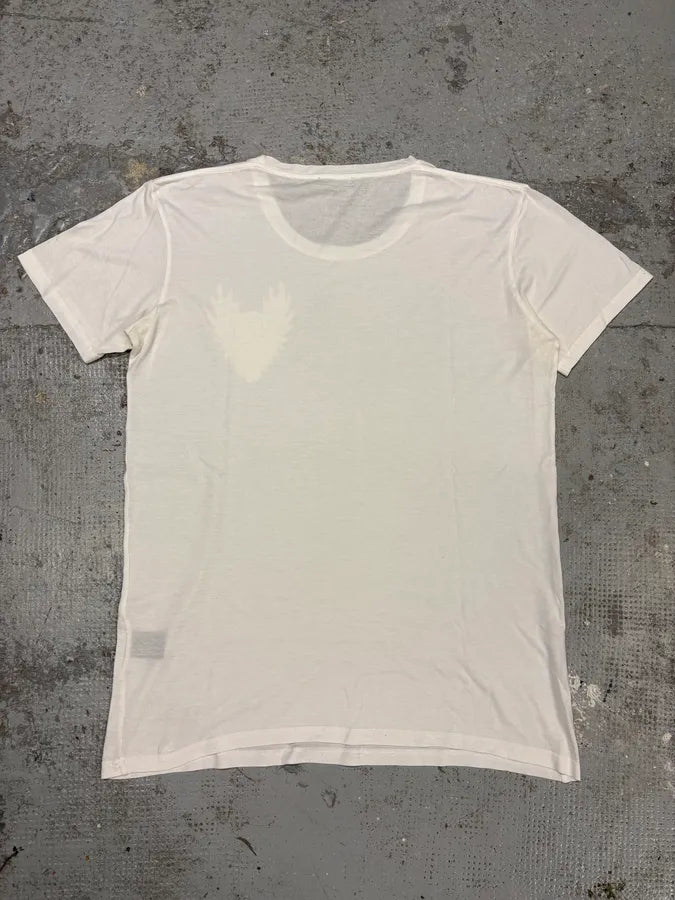 SS2015 Balmain Dream Catcher White T-Shirt AnXNnRU 5