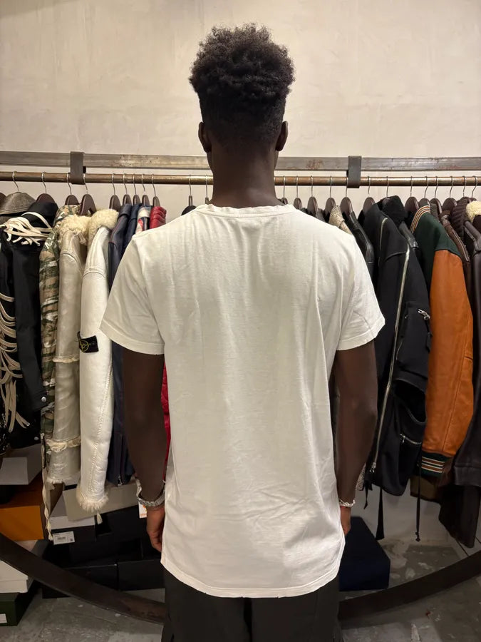 SS2015 Balmain White Contemporary T-Shirt WAzIrLy 2