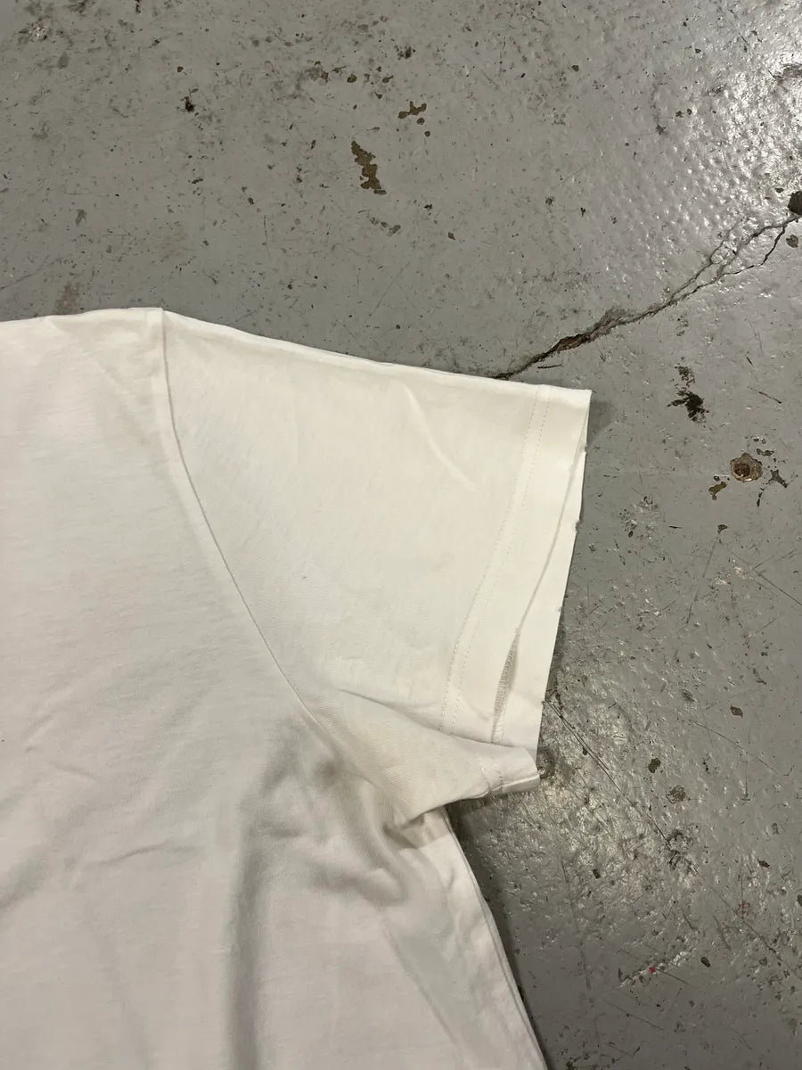 SS2015 Balmain White Contemporary T-Shirt WAzIrLy 4