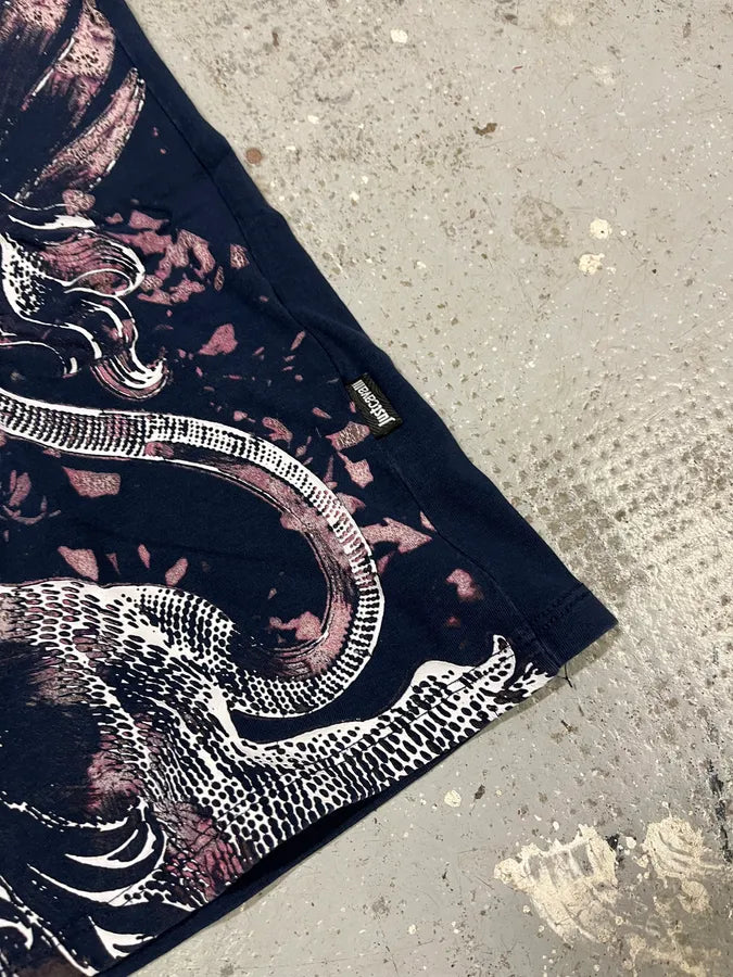 SS2015 Cavalli Lion Fire Blue T-Shirt VTbrVzl 4