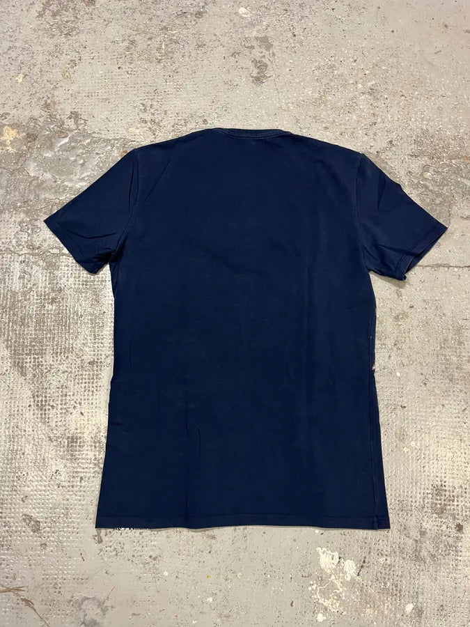 SS2015 Cavalli Lion Fire Blue T-Shirt VTbrVzl 5