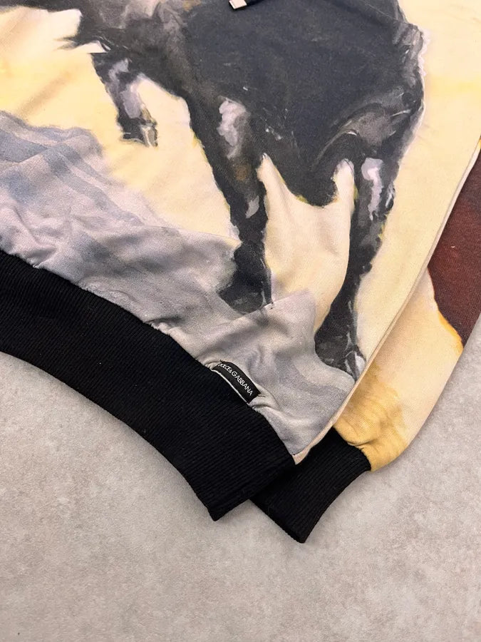 SS2015 Dolce & Gabbana Bull Corrida Red Hoodie EvLTZvP 6