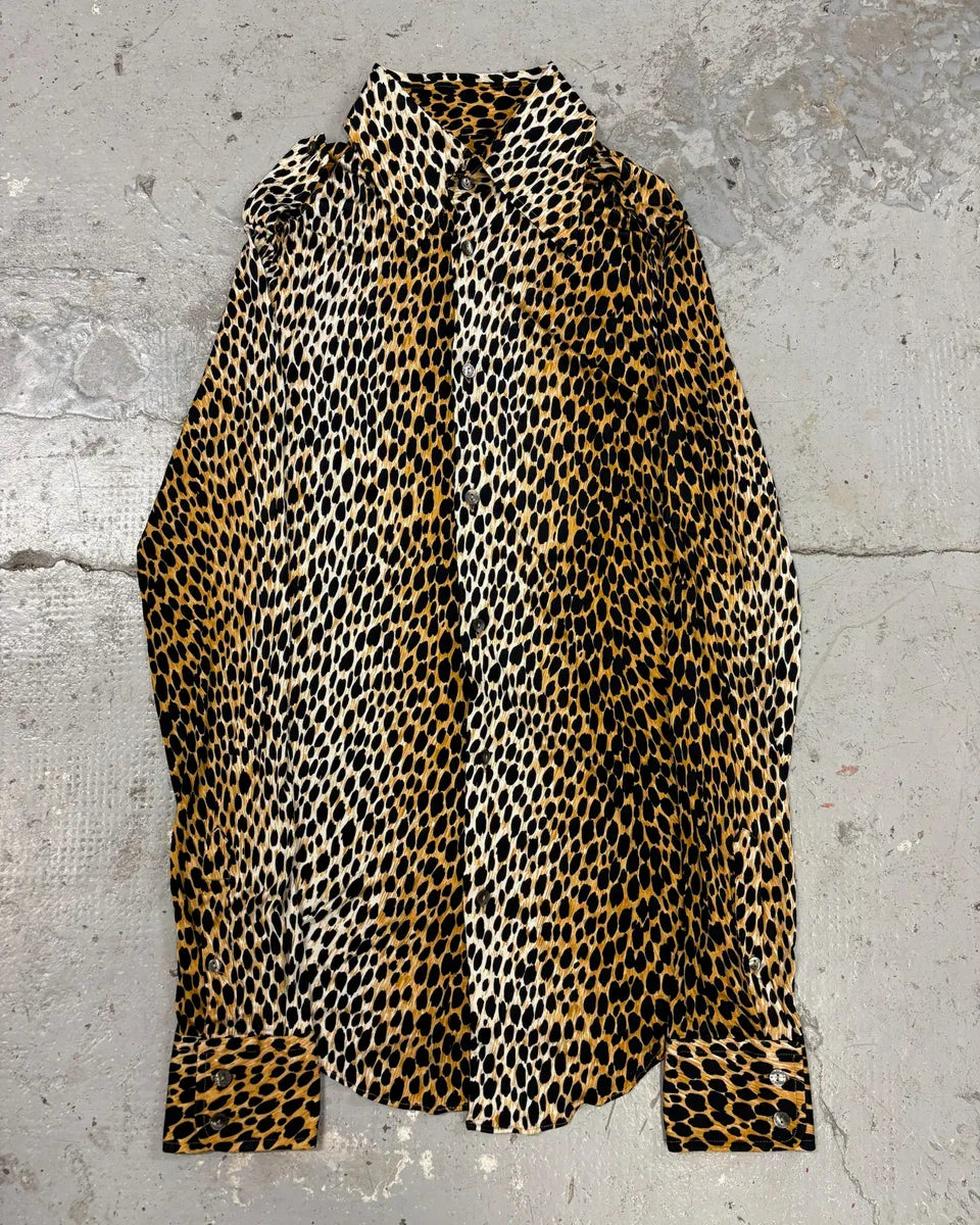 SS2015 Dolce & Gabbana Leopard Shirt HPzzpfI 0