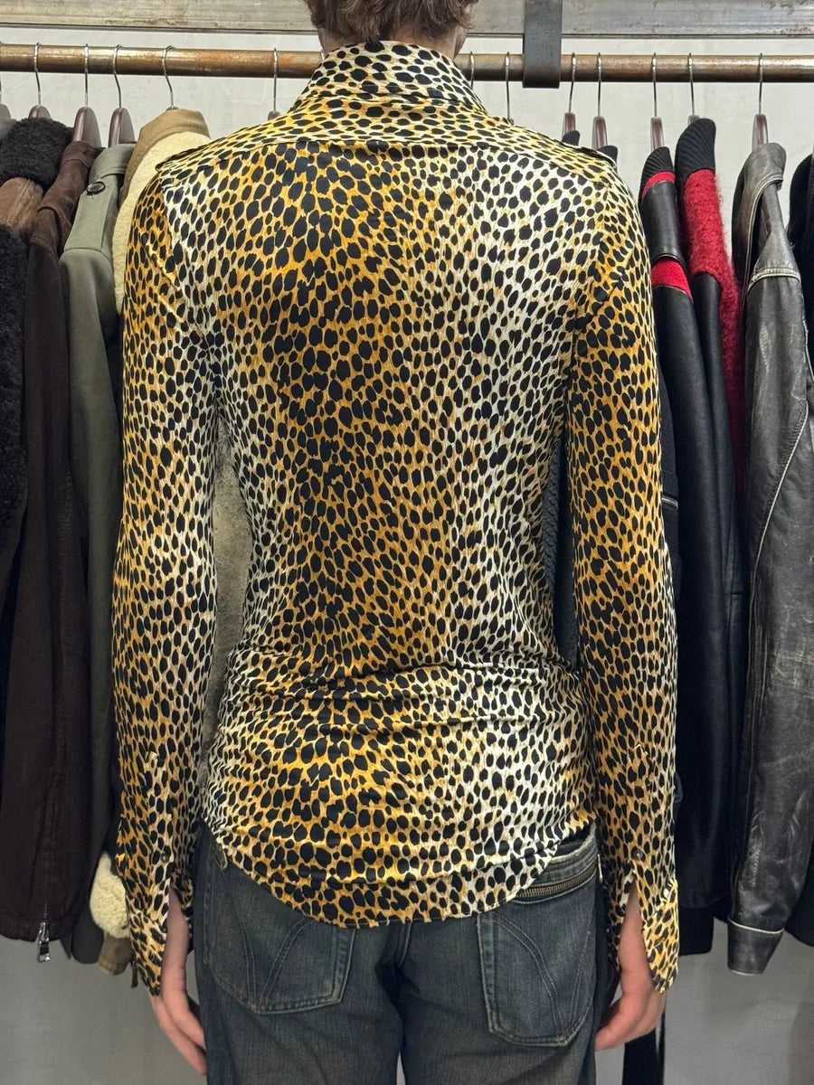 SS2015 Dolce & Gabbana Leopard Shirt HPzzpfI 2