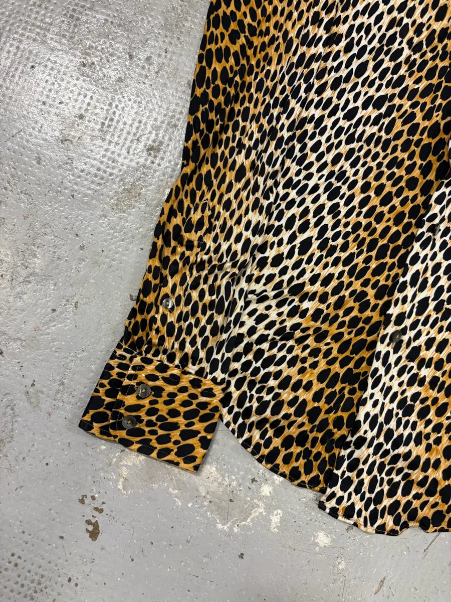 SS2015 Dolce & Gabbana Leopard Shirt HPzzpfI 5