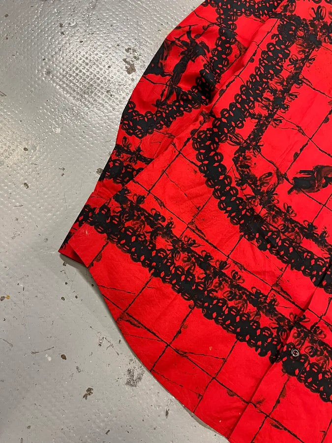 SS2015 Dolce & Gabbana Red & Black Matador Bull Corrida Shirt mrfUPow 6
