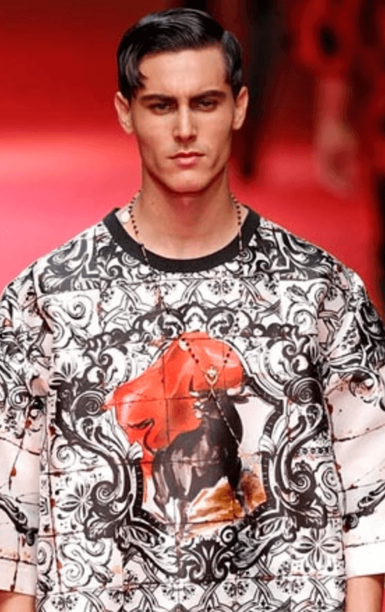 SS2015 Dolce & Gabbana Silver Metal Rosary Crucifix Necklace AGImZTd 2