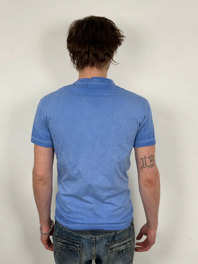 SS2015 Dsquared2 Blue Rebel Monkey T-Shirt ekzKsRi 2