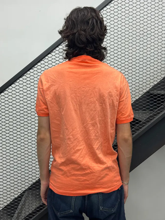 SS2015 Dsquared2 Crazy Face Bad Girl Orange T-Shirt RruMHEX 2