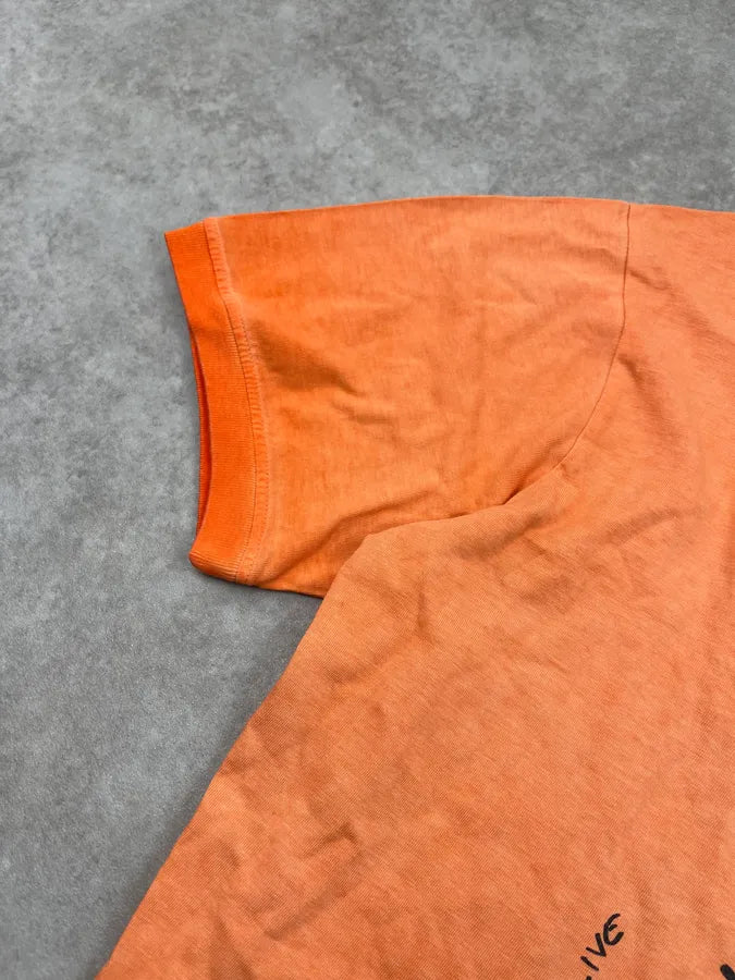 SS2015 Dsquared2 Crazy Face Bad Girl Orange T-Shirt RruMHEX 4